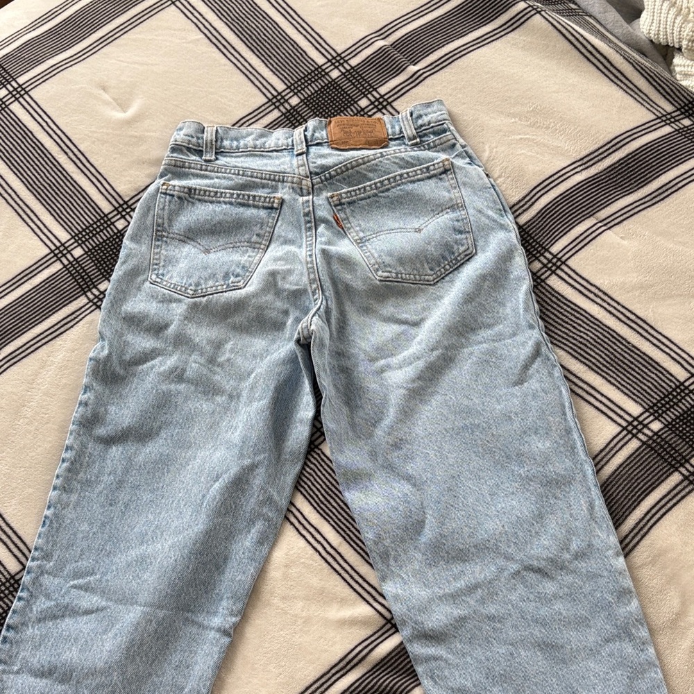 560 Student Levi Orange Tab Jeans - Picture 9 of 11